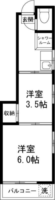 ベルビュールヴァン 間取り図