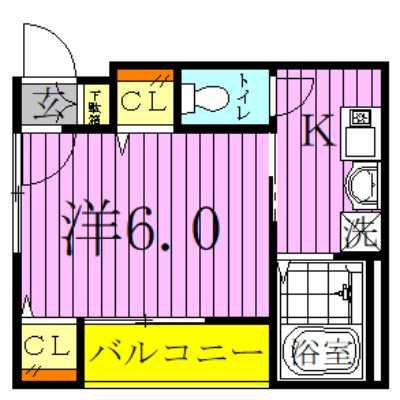 ＭＯＤＥＳＣＯＲＴ　～モデスコート～ 間取り図