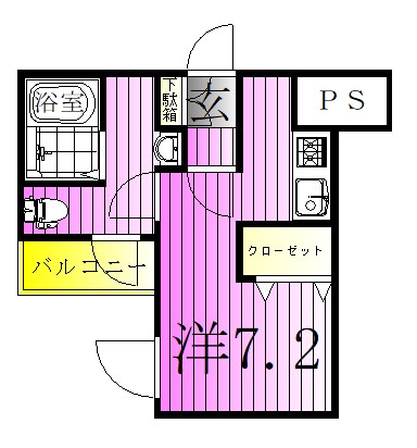 AZEST金町 間取り図