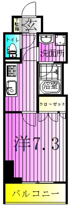 オープンブルーム綾瀬 間取り図