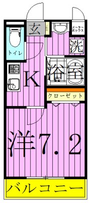 フォルトゥーナ 間取り図