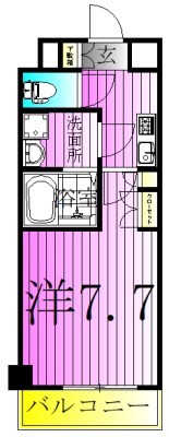 コンフォリア西新井 間取り図