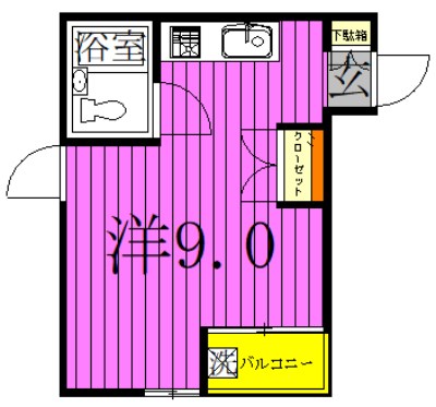 グレース・シャンブル 間取り図