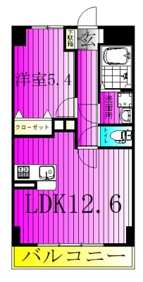 Murray Hill 403号室 間取り