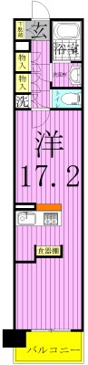 ロイヤルパークス西新井 間取り図
