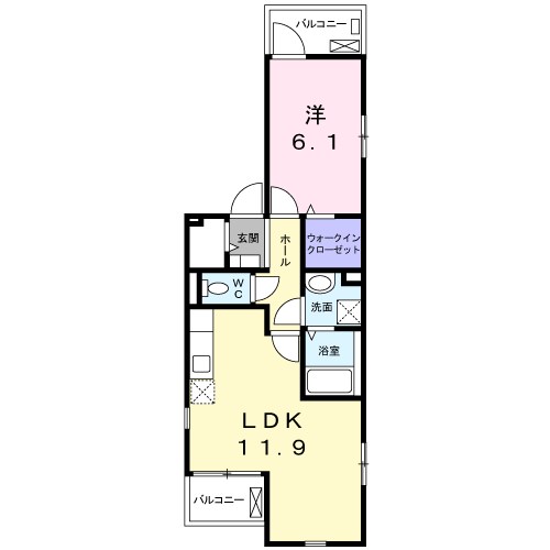 かふぅ三ノ輪 間取り図