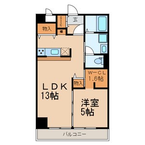 第一スカイハイツ足立 間取り図