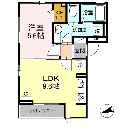 ｃｏｚｙ　ｆｉｅｌｄ 間取り図
