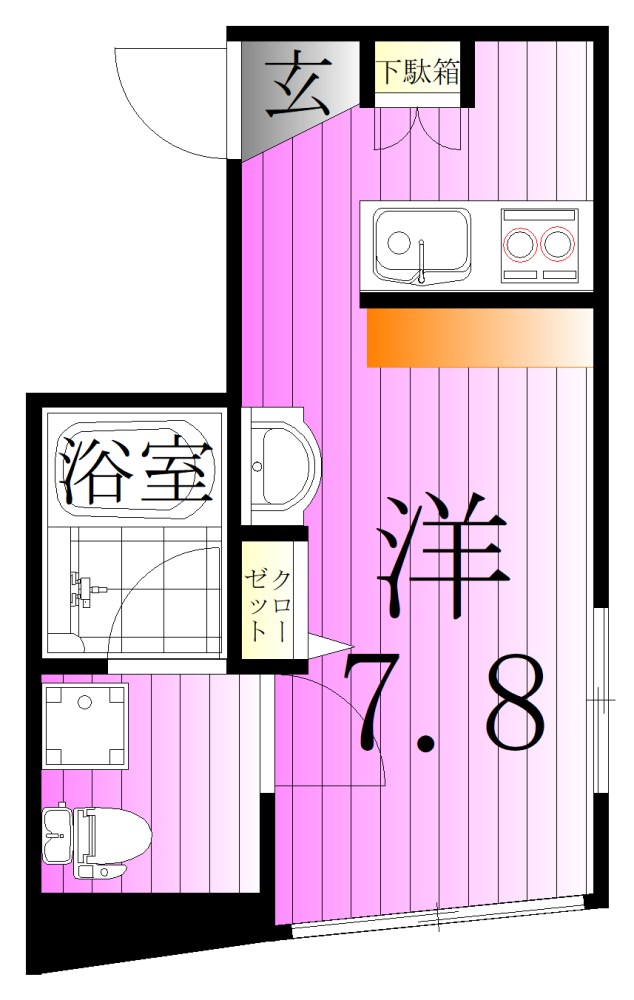 Rinascita町屋凛 間取り図