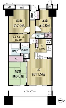 トキアス 間取り図