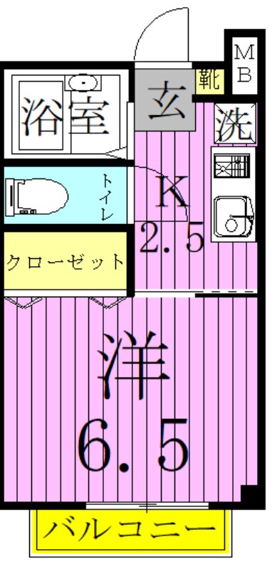 Ｒｏｚｅｎ５番館 間取り図