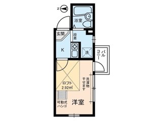 シャンテ小台 間取り図
