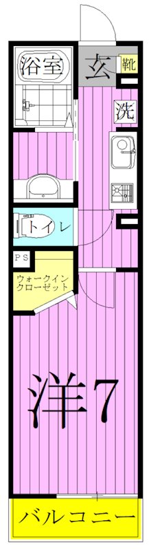 グラシューズ 間取り図