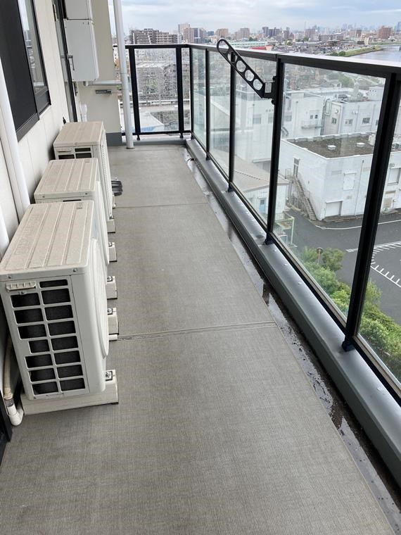 シティータワー金町 ベランダ