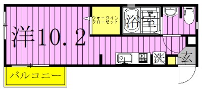 エルミタージュ 間取り図