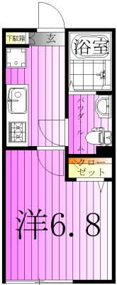 ピュイ西新井 間取り図
