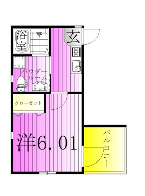 O2レジデンス竹ノ塚　A棟 間取り図