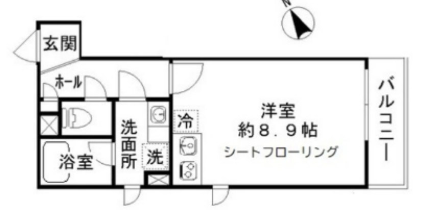LAUREL三ノ輪 間取り図