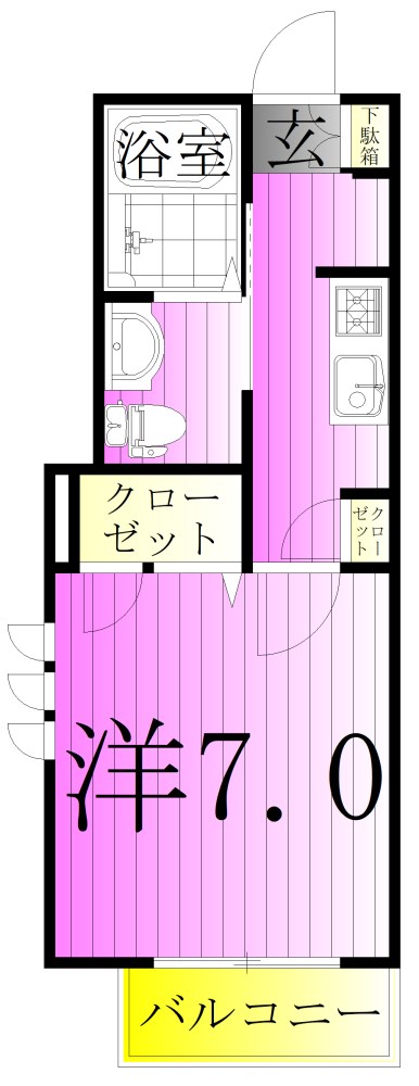 Ｃｏｍｏｄｉｔａ（コモディータ） 間取り図