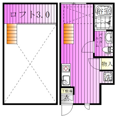 アルページュ八潮 間取り図