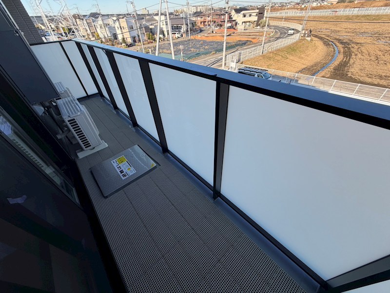 アレーズＫＡＳＨＩＷＡＮＯＨＡ ベランダ