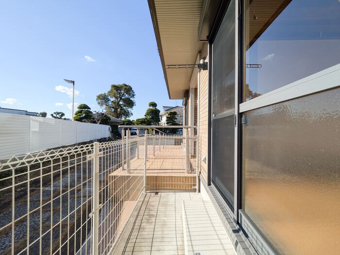 ラミアカーサＫ ベランダ