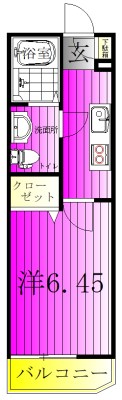 ヒルズ馬橋Ⅰ 302号室 間取り