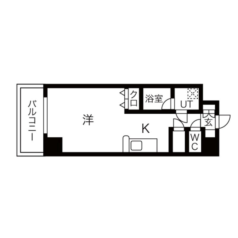 スペリオルクラブ 702号室 間取り
