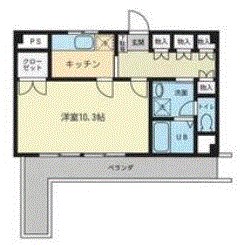 メゾン北初富 201号室 間取り