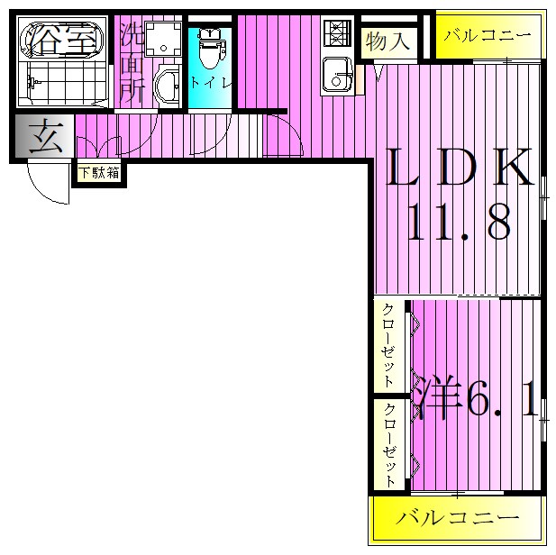 インノバーレ 間取り図