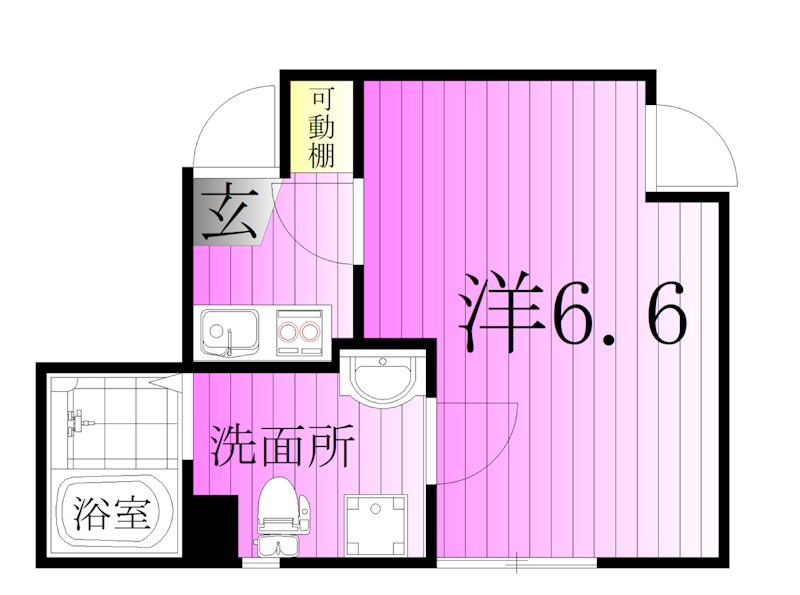 レゼント 間取り図