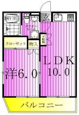 メゾンド琴 間取り図