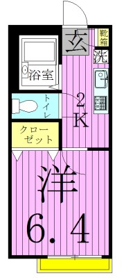 ハートヒルズ青井 間取り図