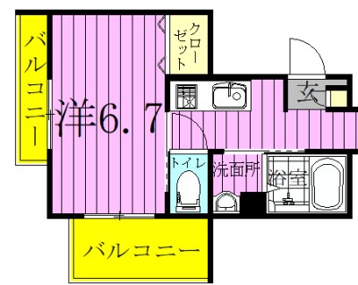 ルピアオウギ 間取り図