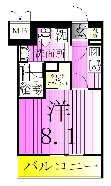 アーバンパーク綾瀬 間取り図