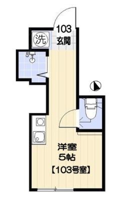 コーザヴェルデ 間取り図