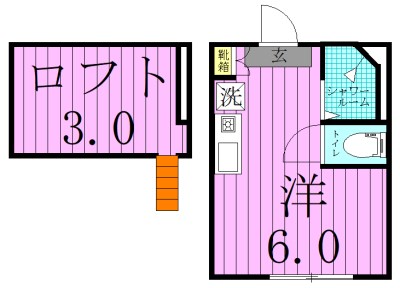 カーサ・イリス  間取り図