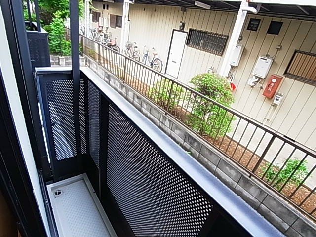 SKYFRAT ベランダ