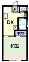 クロノス根木内 15号室 間取り