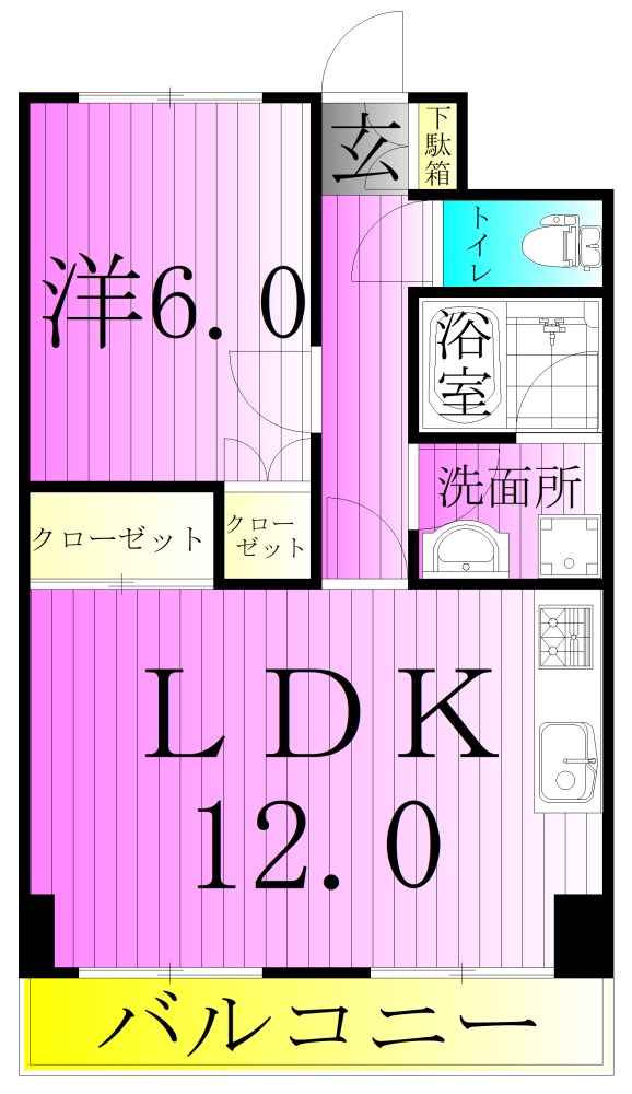 プリマヴェーラ 間取り図