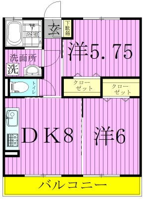 アルタイル（神明南） 間取り図