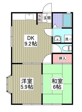 メゾン・ラフィーネ　Ⅰ 105号室 間取り