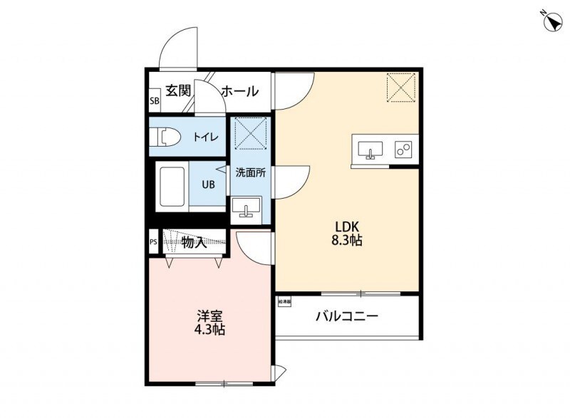 （仮称）流山市南流山3丁目新築 202号室 間取り