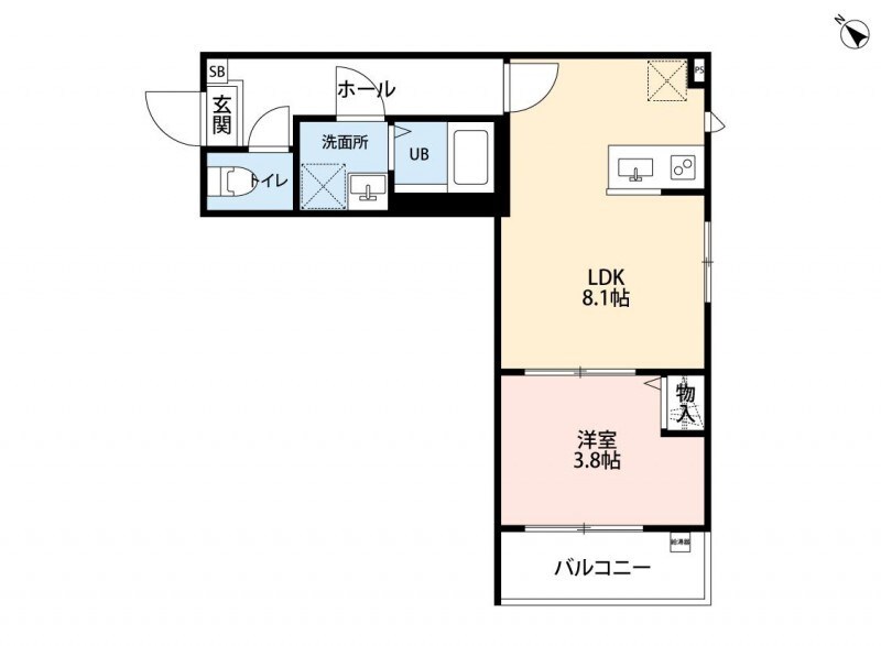 （仮称）流山市南流山3丁目新築 203号室 間取り