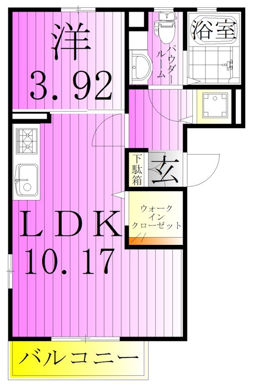 グランド　ソレーユ 間取り図
