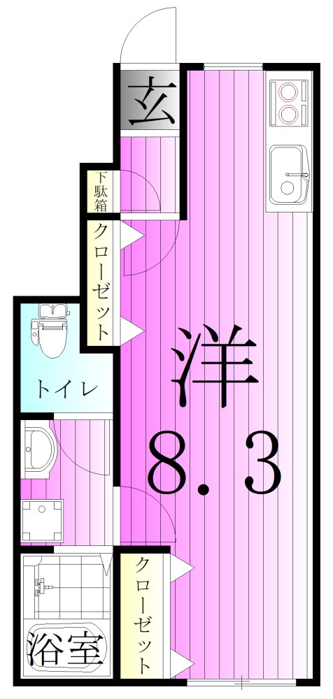 レベアス八潮 間取り図