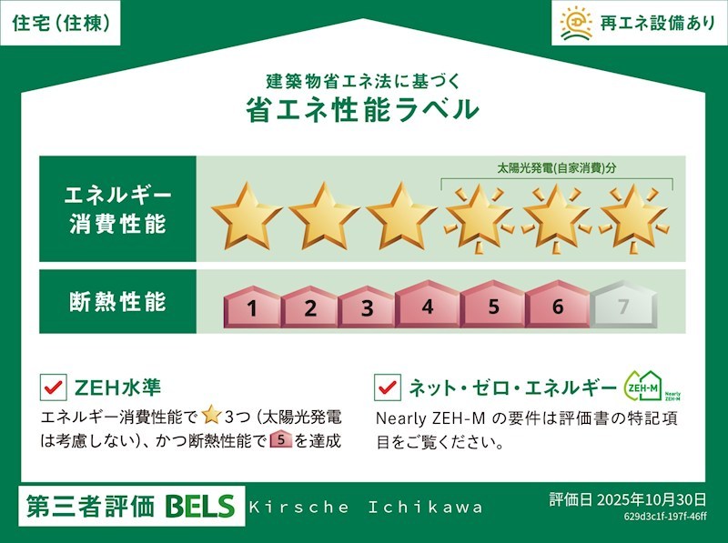 プランドール南流山 省エネ性能ラベル