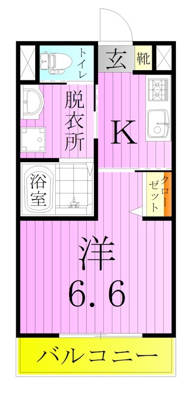 スマートメゾン舎人 間取り図
