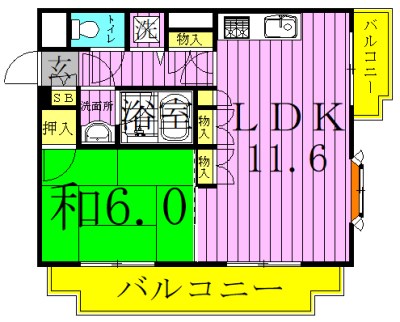 ウィンベルコーラス亀有  間取り図