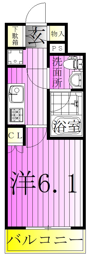 リヴシティ綾瀬ＷＥＳＴ 間取り図